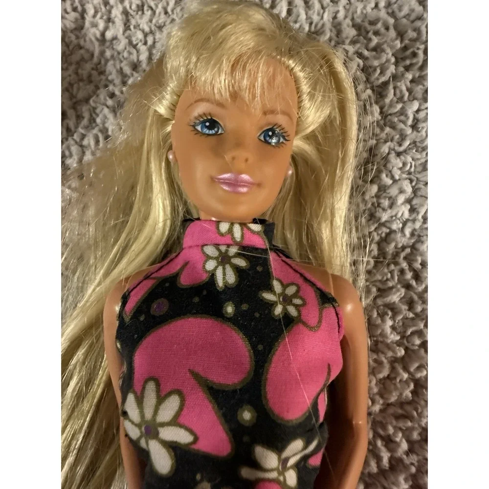 Vintage BARBIE Doll Case Including 2Barbies1992/1966 Lot of Clothes Too To Post